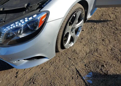 2015 Mercedes-Benz S 550 4Matic из США, поврежденный, VIN WDDUG8FB8FA161337